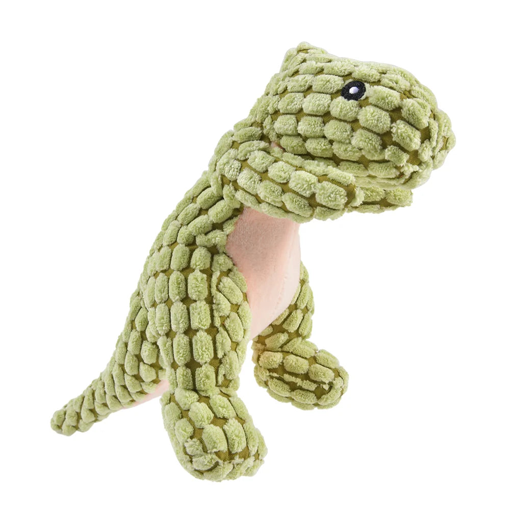 Dinosaurio de peluche para perros