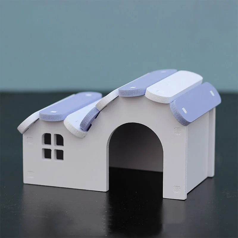Casita arcoíris para hámster