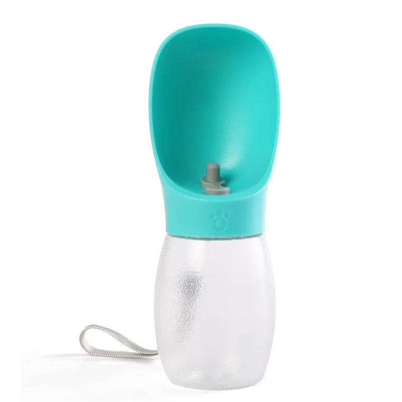 Botella de agua portátil 300 ml para perros