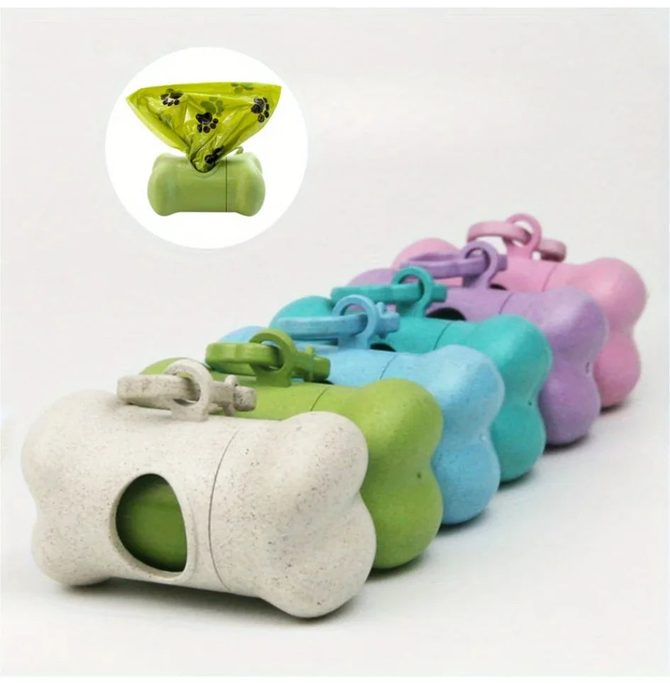 Dispensador de bolsas para excrementos