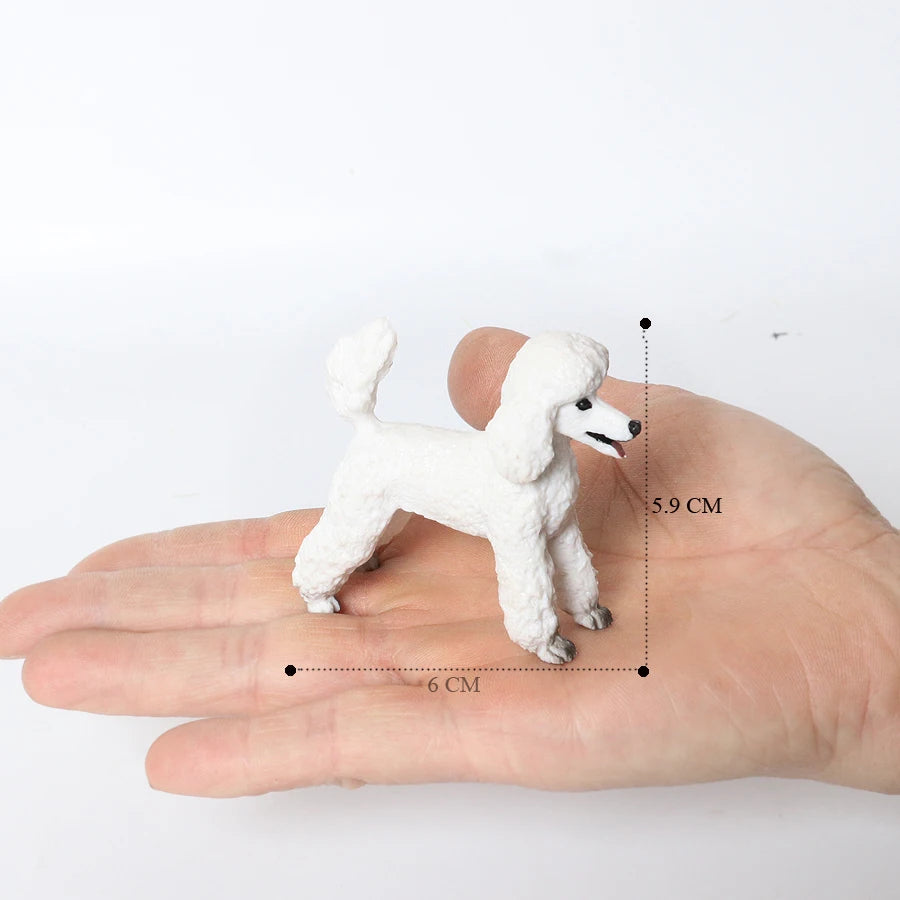 Figuritas realistas de perritos