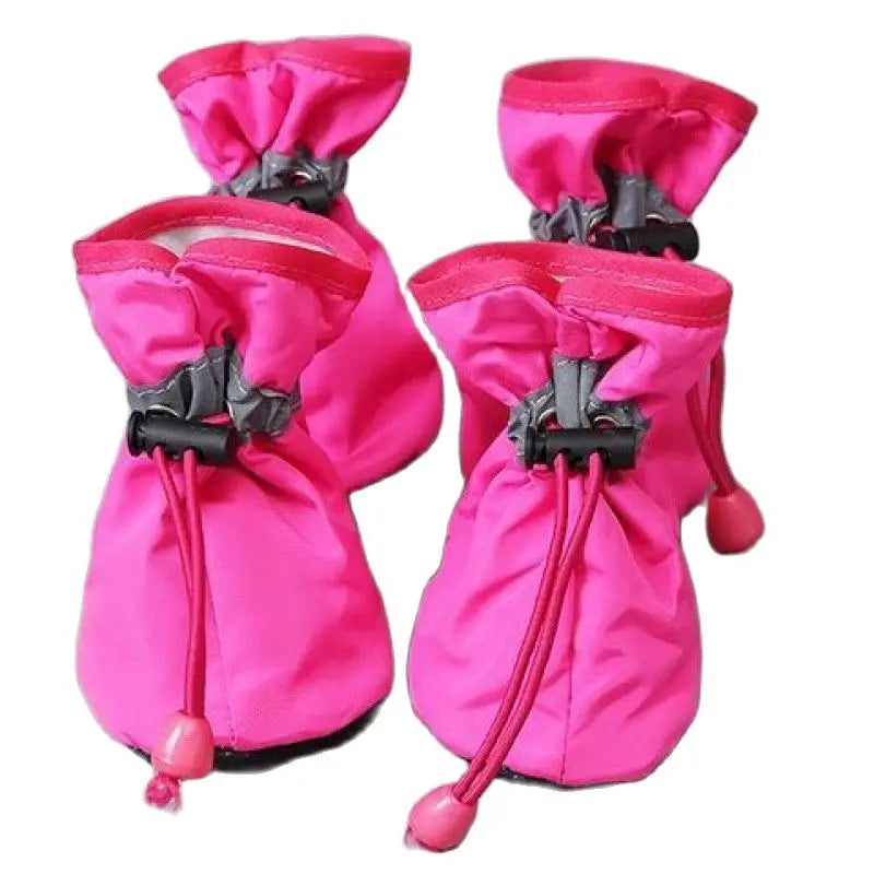 Botas impermeables antideslizantes para perros (4 uds)