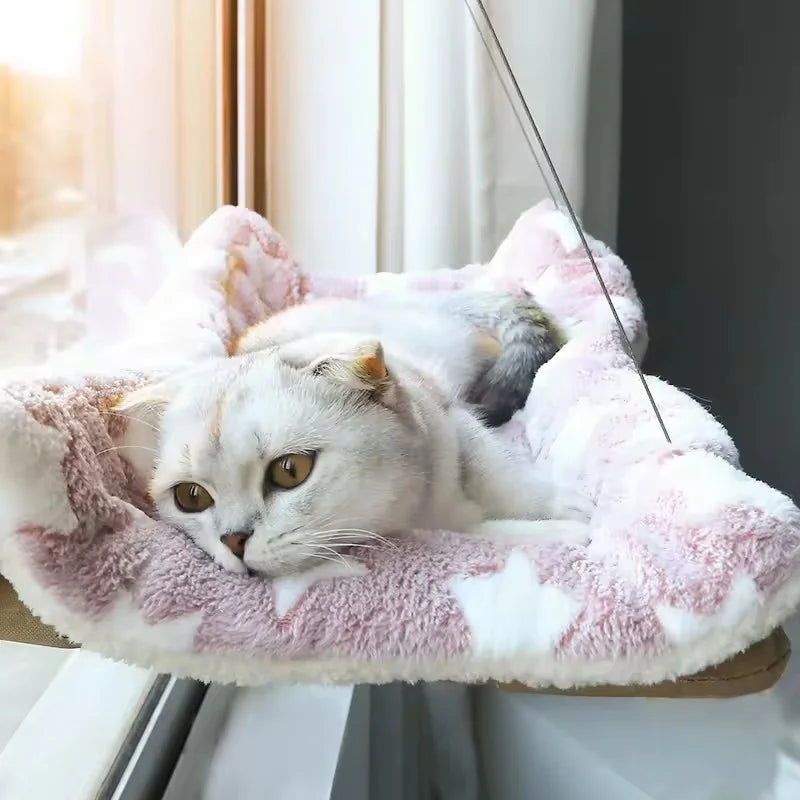 Hamaca de ventana para gatos